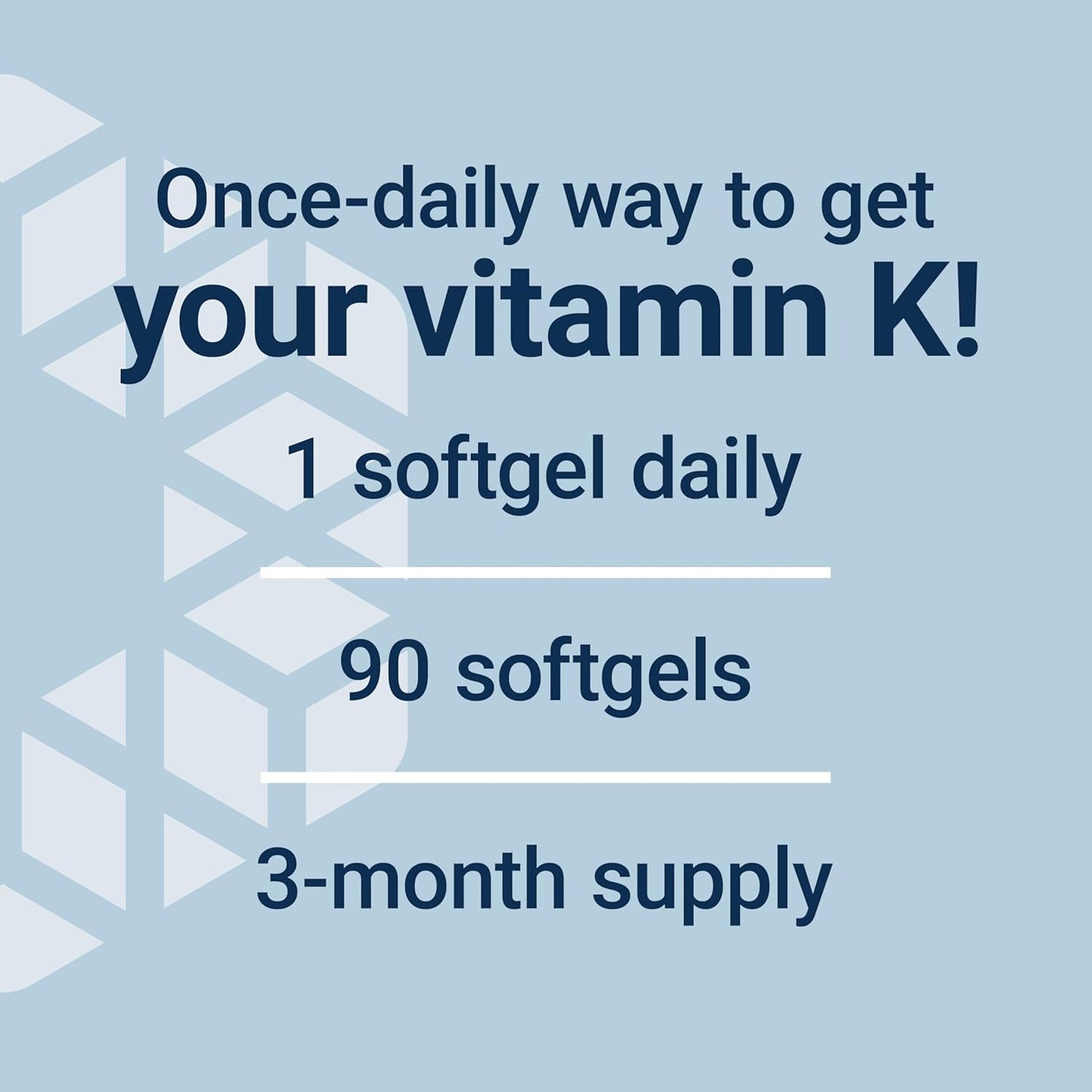 Super K – Triple Vitamin K Blend K1, MK‑4, MK‑7