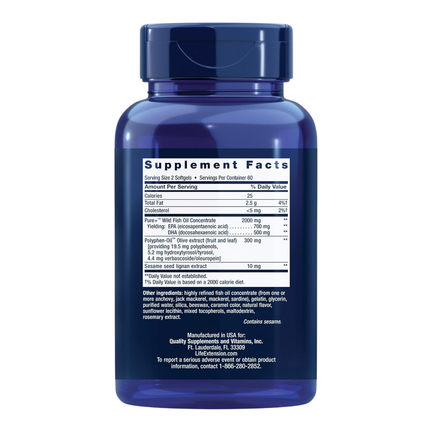 Super Omega‑3 – High‑Potency EPA/DHA