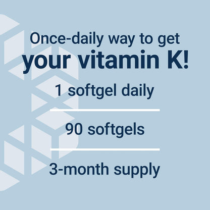 Super K – Triple Vitamin K Blend K1, MK‑4, MK‑7
