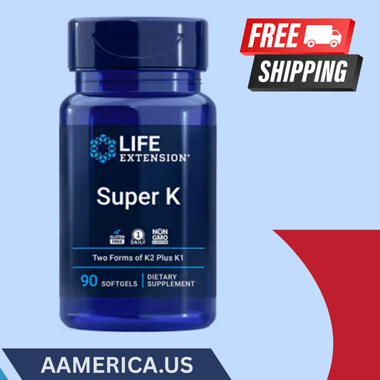 Super K – Triple Vitamin K Blend K1, MK‑4, MK‑7