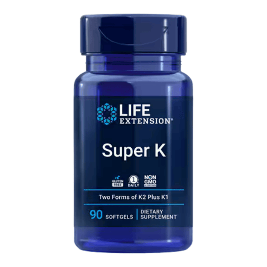 Life Extension Super K – Triple Vitamin K Blend K1, MK‑4, MK‑7