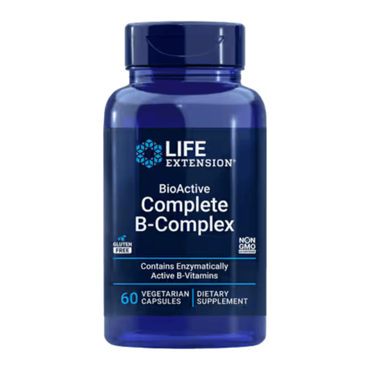 Life Extension BioActive Complete B‑Complex – High-Potency Methylated B Vitamins