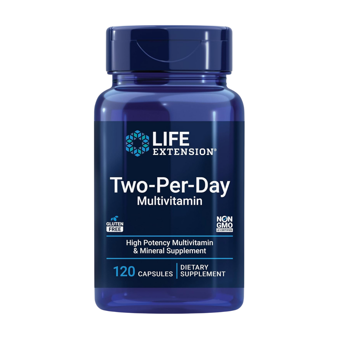 Two-Per-Day Capsules – High Potency Multivitamin, 120 Count