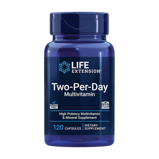 Two‑Per‑Day Multivitamin – Life Extension 120 Caps