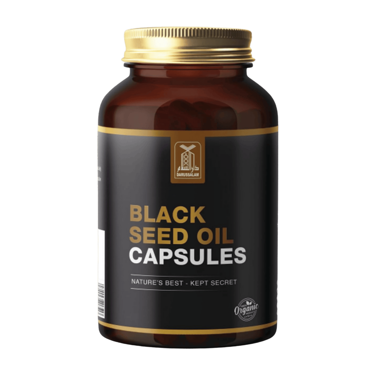 Premium Black Seed Oil Capsules – Cold-Pressed & Glass Bottled | 60 Softgels