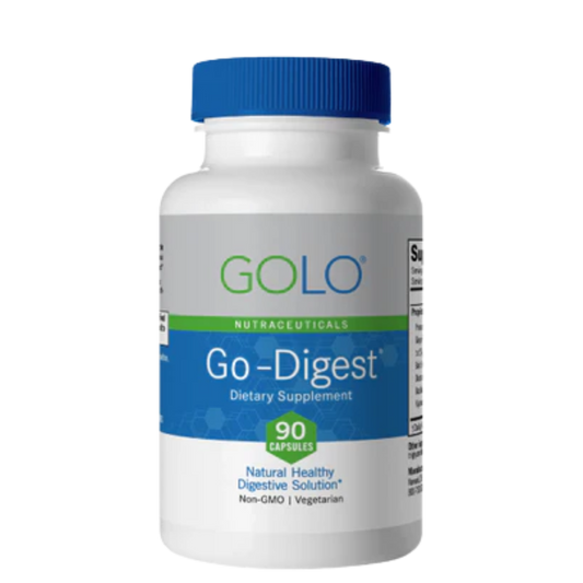 GOLO Go Digest – Plant Based Digestive Support | Enzymes Probiotic & Botanicals