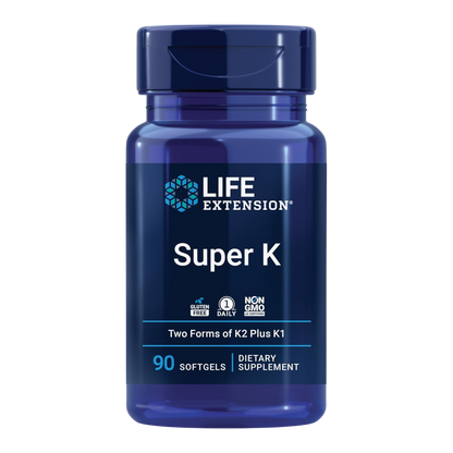 Super K – Triple Vitamin K Blend K1, MK‑4, MK‑7