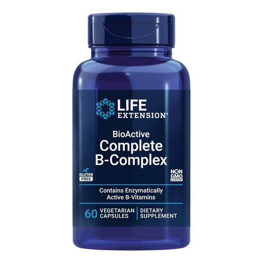 BioActive Complete B‑Complex – High-Potency Methylated B Vitamins