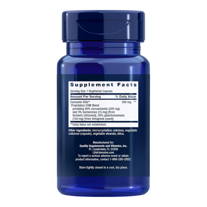 Curcumin Elite Turmeric Extract — 60 Vegetarian Capsules