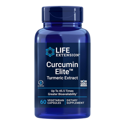 Curcumin Elite Turmeric Extract — 60 Vegetarian Capsules