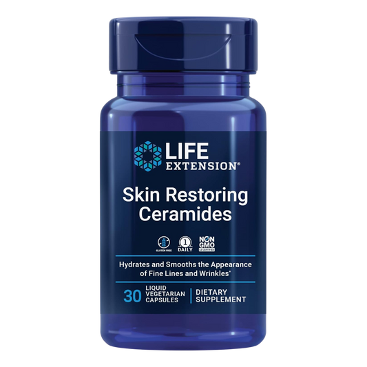 Skin Restoring Ceramides — 30 Liquid Vegetarian Capsules