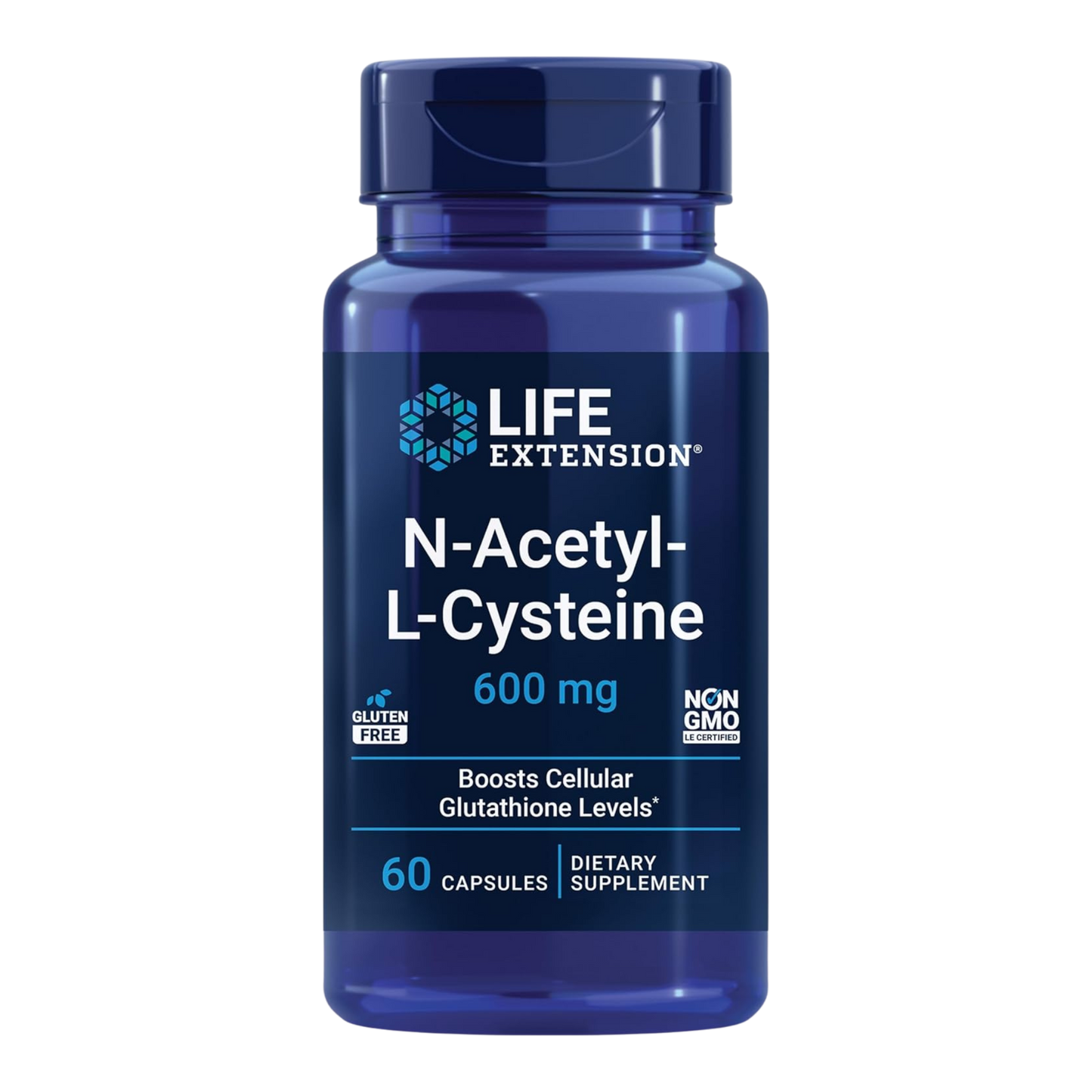 N-Acetyl-L-Cysteine (NAC) 600 mg – 60 Capsules