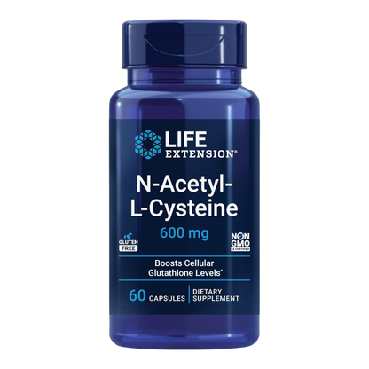 N-Acetyl-L-Cysteine (NAC) 600 mg – 60 Capsules