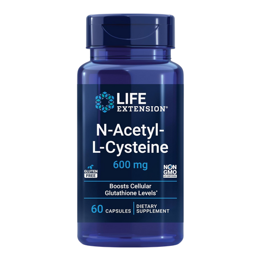 N-Acetyl-L-Cysteine (NAC) 600 mg – 60 Capsules
